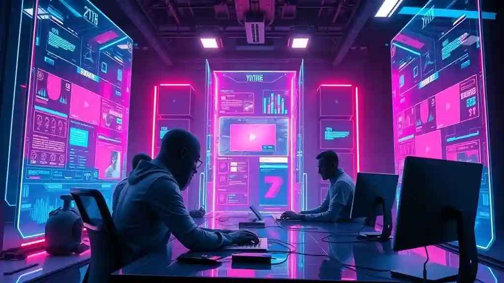 Faceless creator using AI tools to automate YouTube videos in 2025
