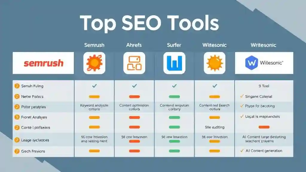 Comparison of best AI SEO tools 2025 free vs paid