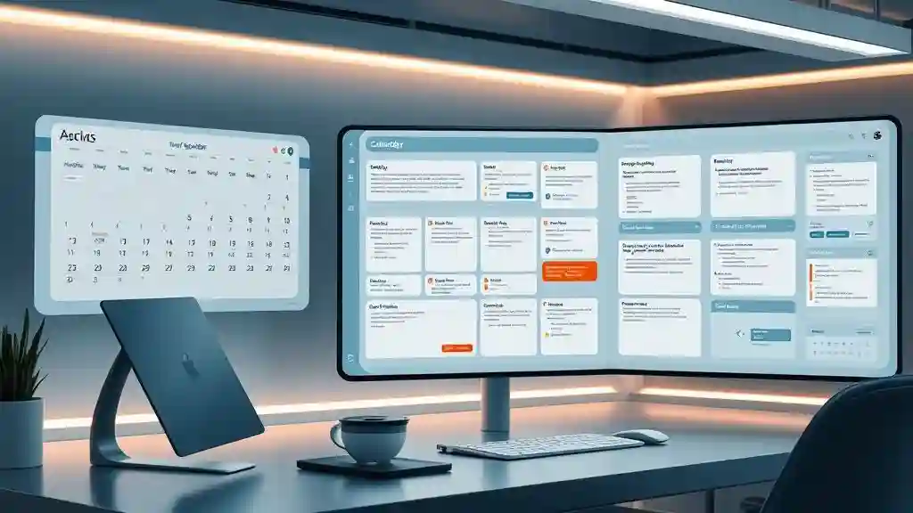 AI productivity tools auto-scheduling tasks and managing workflow