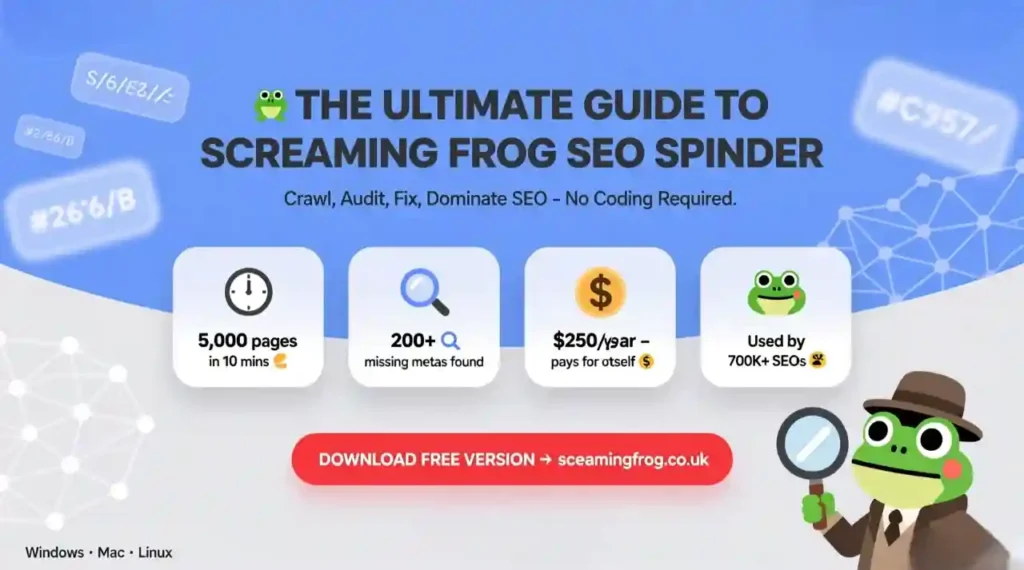 Screaming Frog SEO Spider
