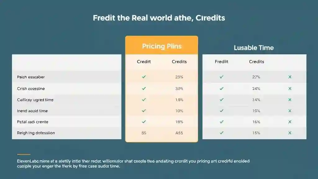 ElevenLabs pricing plans vs actual usable output in 2025.