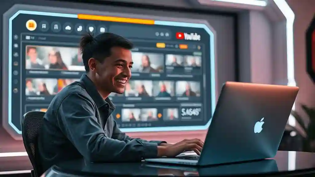 AI YouTube Editor automating video editing in 2025.