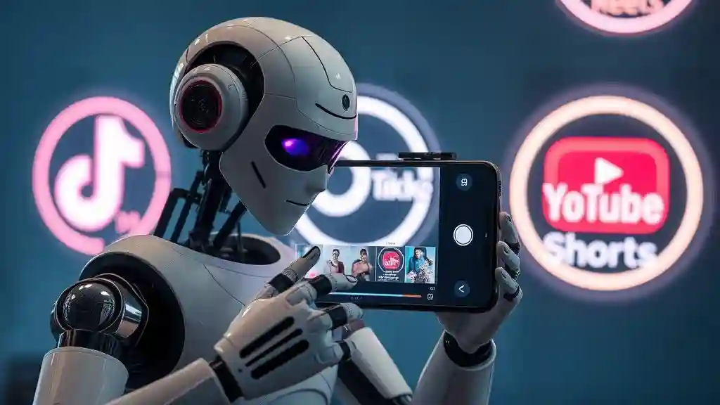 AI editing vertical videos for TikTok, Reels, and Shorts in 2025.