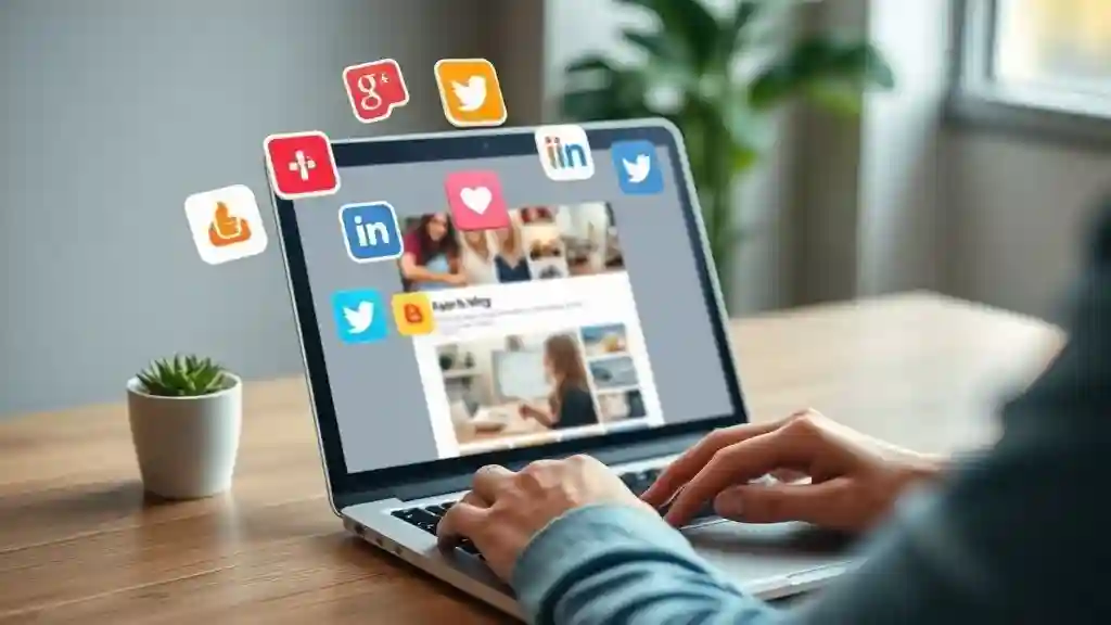 “Example of adding social sharing buttons to boost SEO engagement”