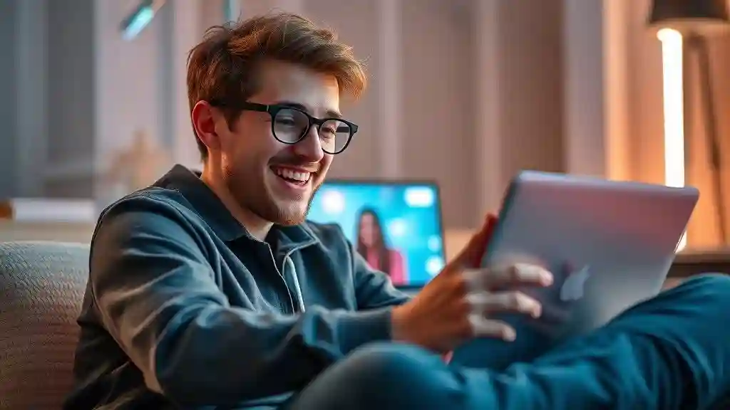 Creator using AI tools to make TikTok, Reels, and Shorts videos easily in 2025.