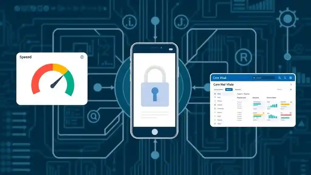“Technical SEO fundamentals including speed, mobile-first design, and security”