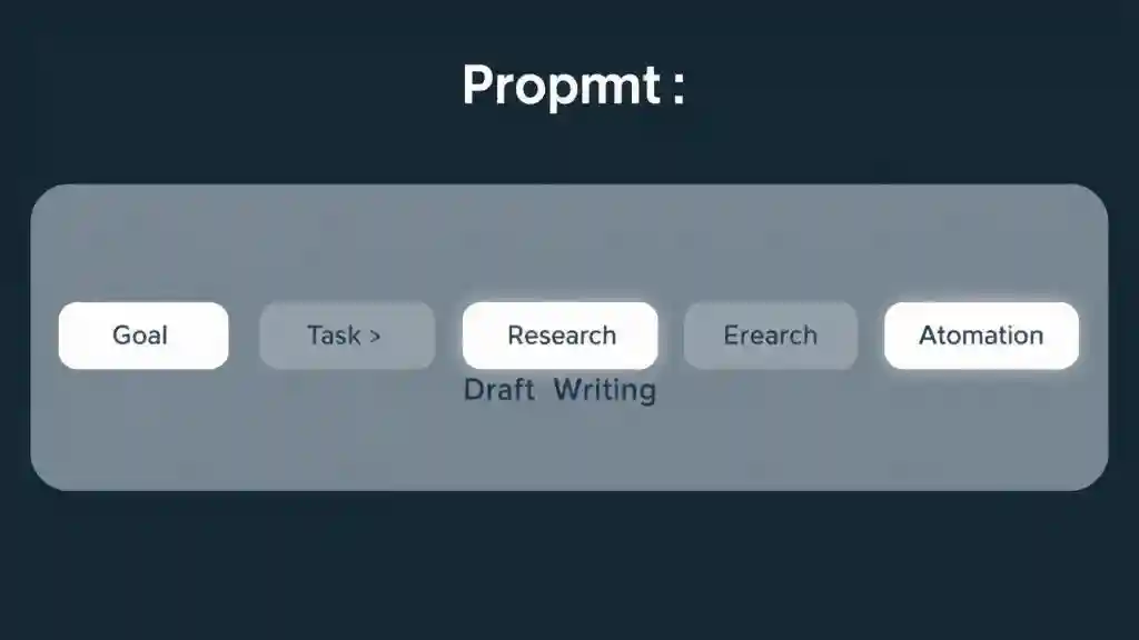 How AgentGPT works: breaking down goals into research, writing, and automation steps