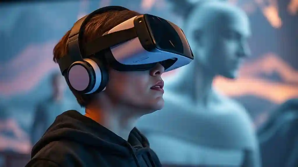 AI voice integration in VR storytelling and gaming experience.