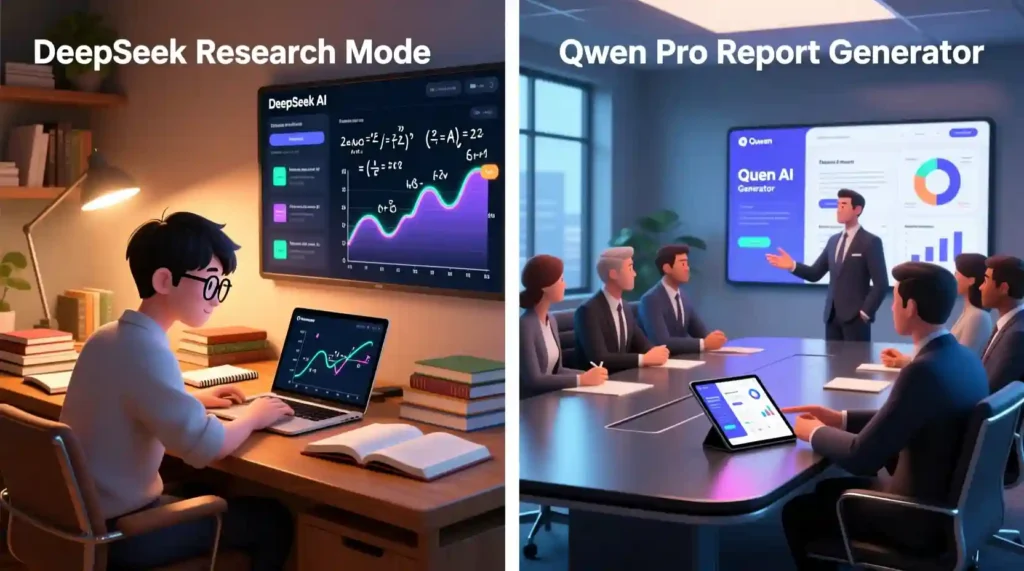 DeepSeek best for researchers, Qwen best for teams and businesses