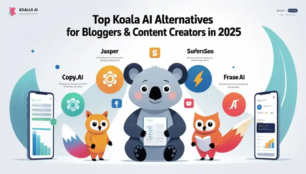 Best Koala AI alternatives for bloggers and content creators in 2025