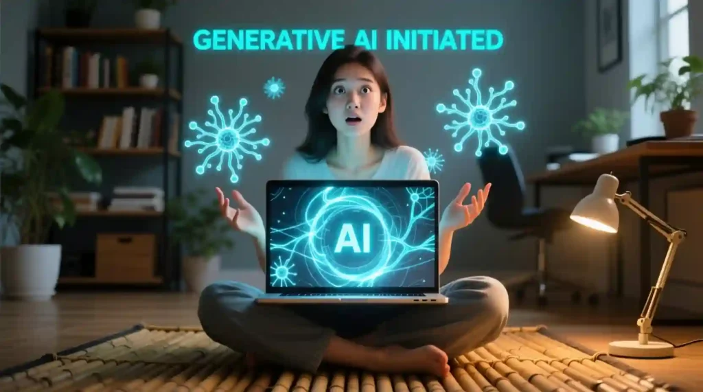 Learner experiencing the magic of generative AI for the first time while exploring Google Cloud’s course.