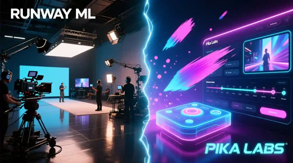 Runway ML vs Pika Labs — Battle OF Future AI Video Creation