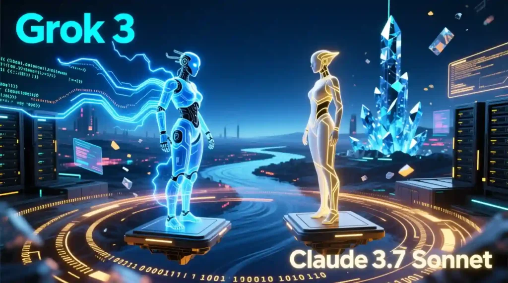 Grok 3 vs Claude 3.7: AI Coding Battle 2025