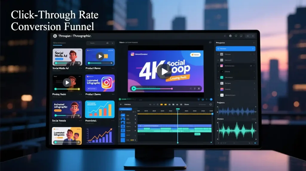 dding AI voiceover and music to enhance Pictory AI blog video.
