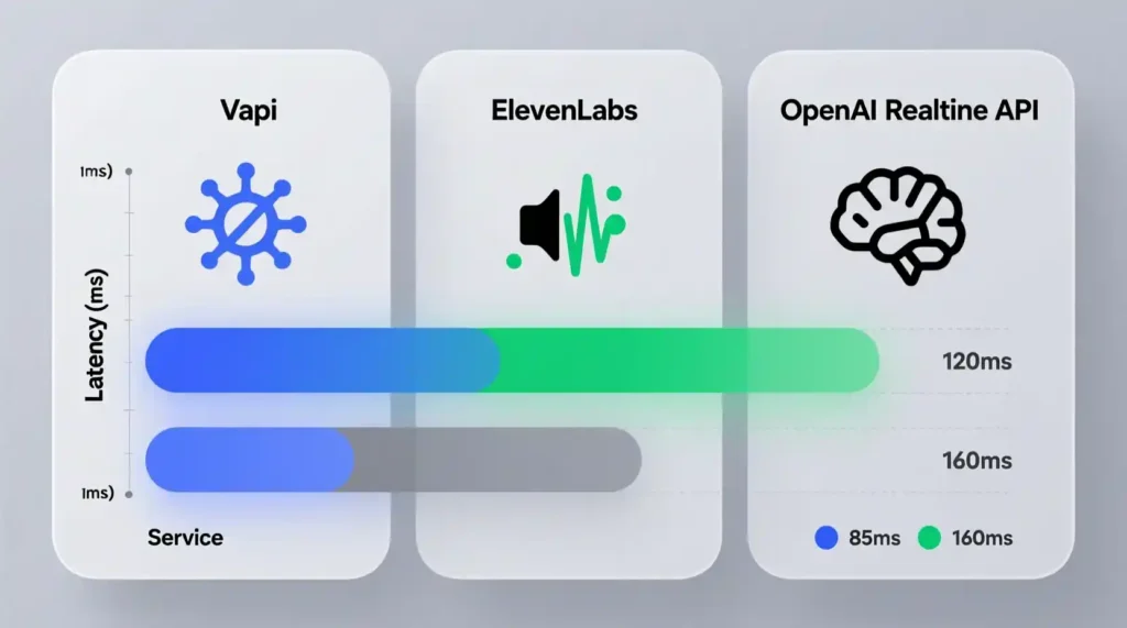 “Developer conversing with AI voice agent using Vapi for real-time testing.”
