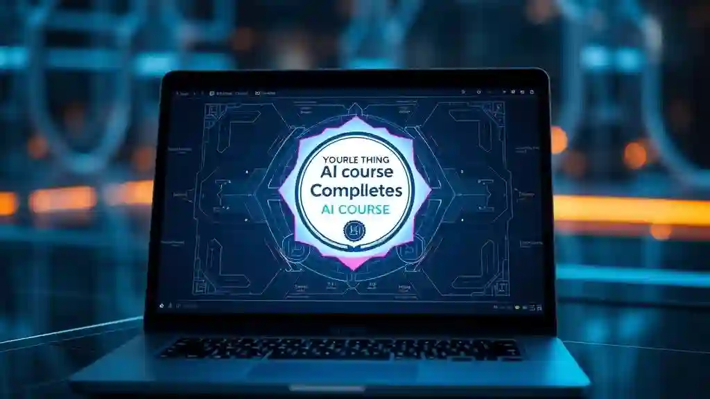 Free AI course certificate awarded for completing Elements of AI or IBM SkillsBuild