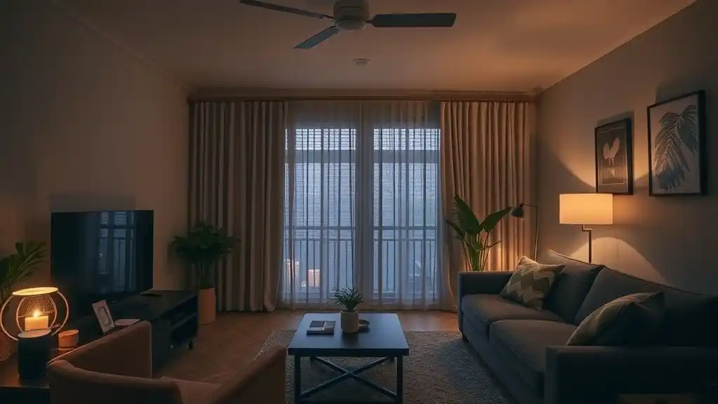 Samsung Perplexity AI TV privacy features — mic indicator and data safety.