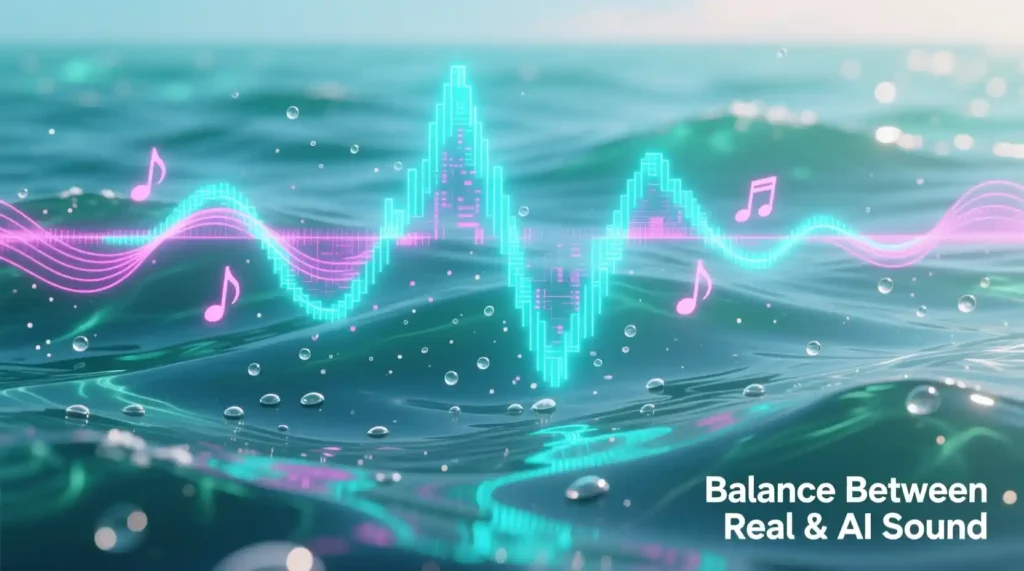 “Layering Firefly AI music with natural ambient sound for cinematic emotion”