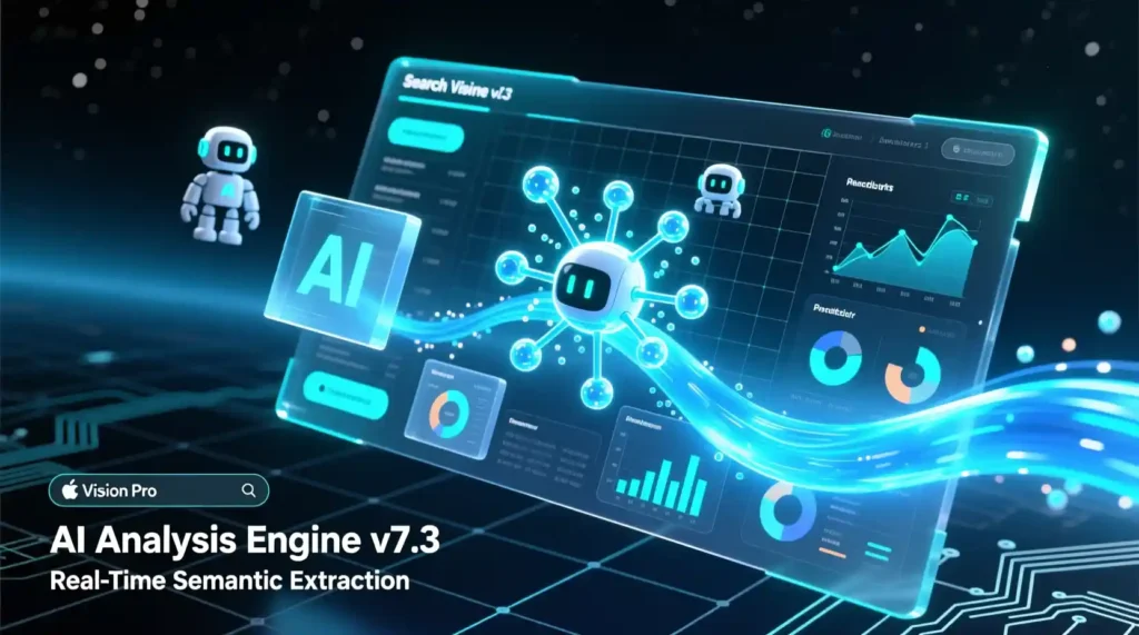 Generative Engine Optimization concept showing AI models extracting structured content.